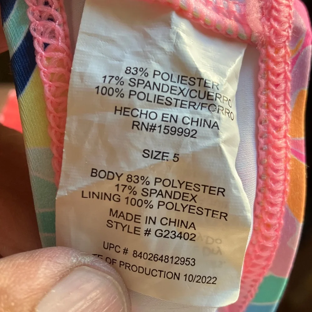 Shelloha Swimwear Pink Bikini Top girls 5
